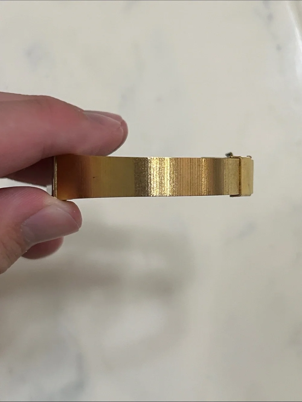 Seiko Gold Rectangular Bracelet Watch